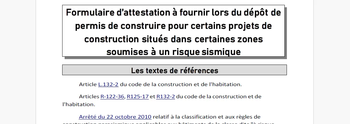 Attestation sismique d’un Contrôleur Technique : Sécurité garantie ! 